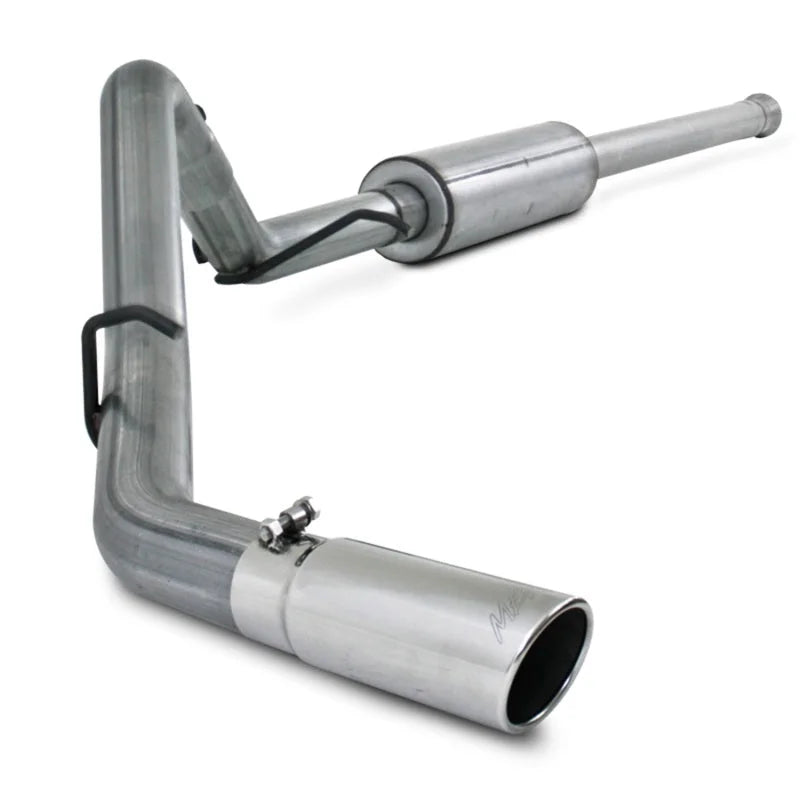 MBRP 11-13 Chevy 1500 Silverado/GMC Sierrai 6.2L V8 3.5in Cat Back Single Side Exhaust AL - Main Product View