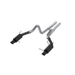 Load image into Gallery viewer, MBRP 11-14 Ford Mustang GT 5.0L 3in Cat Back Dual Split Rear Street Version 4in Tips - Black - Side View