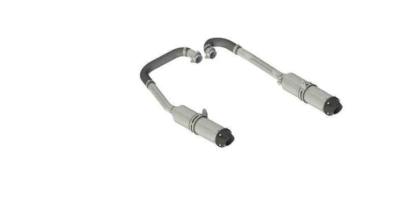 MBRP 11-14 Polaris RZR 900 (All Models) Complete Dual Exhaust System Headers-Back - Main Product View
