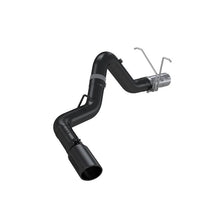 Load image into Gallery viewer, MBRP 11-15 Chev/GMC 2500/3500 4in Filter Back Single Side Black Coated - Side View