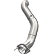 Load image into Gallery viewer, MBRP 11-15 Ford 6.7L Powerstroke (Cab &amp; Chassis Only) 4in Turbo Down-Pipe Aluminized - Side View