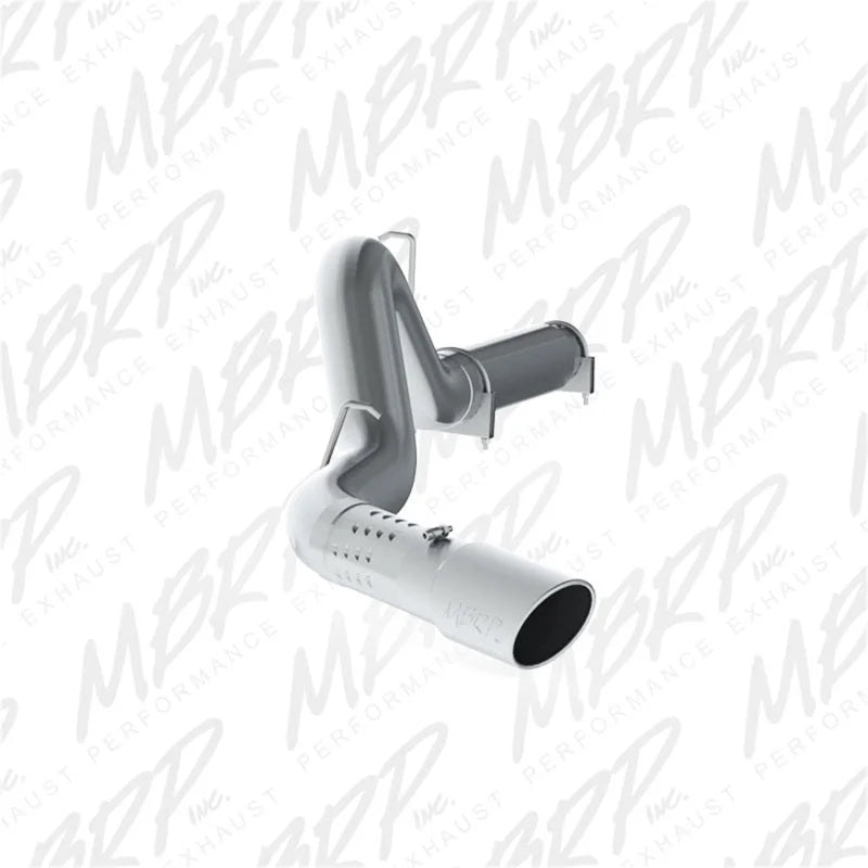MBRP 11-18 Chevy/GMC 2500/3500 5in Filter Back Single Side T409 Exhaust System - Side View