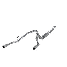 Load image into Gallery viewer, MBRP 11 Ford F-150 5.0L V8 Aluminized Cat Back Dual Split Rear Exit - Side View