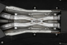 Load image into Gallery viewer, MBRP 12-21 Ferrari 812SF/812GTS/F12 6.3L/ 6.5L 3in Resonator Delete X-Pipe - T304 - Side View