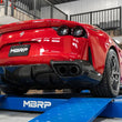 Load image into Gallery viewer, MBRP 12-21 Ferrari 812SF/812GTS/F12 6.3L/ 6.5L 3in Resonator Delete X-Pipe - T304 - Installation View