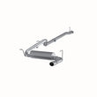 Load image into Gallery viewer, MBRP 12 Jeep Wrangler/Rubicon 3.6L Cat Back Single Rear Exit Alum Exhuast - Main Product View