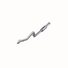 Load image into Gallery viewer, MBRP 12 Jeep Wrangler/Rubicon 3.6L V6 Cat Back Single Rear Exit Off-Road Alum Exhaust - Side View