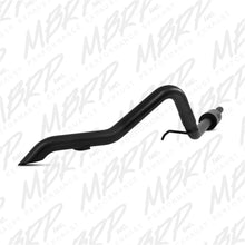 Load image into Gallery viewer, MBRP 12 Jeep Wrangler/Rubicon 3.6L V6 Cat Back Single Rear Exit Off-Road Black Exhaust - Main Product View