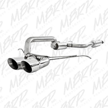 Load image into Gallery viewer, MBRP 13-14 Ford Focus ST 2.0L EcoBoost Dual Center Outlet T409 3in Cat Back - Side View