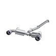 Load image into Gallery viewer, MBRP 13-16 Subaru BRZ 2.0L/ 2.4L 3in Dual Split Rear Cat Back w/Burnt End Tips- T304 - Main Product View