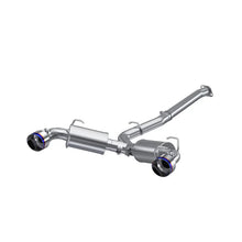 Load image into Gallery viewer, MBRP 13-16 Subaru BRZ 2.0L/ 2.4L 3in Dual Split Rear Cat Back w/Burnt End Tips- T304 - Main Product View
