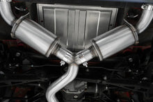 Load image into Gallery viewer, MBRP 13-16 Subaru BRZ 2.0L/ 2.4L 3in Dual Split Rear Cat Back w/CF Tips- T304 - Back View
