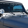Load image into Gallery viewer, MBRP 97-06 Jeep Wrangler TJ Windshield Light Bracket - Installation View