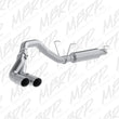 Load image into Gallery viewer, MBRP 14-16 Ram 2500/3500 6.4L 4in 409 SS Single Side Dual Outlet Cat Back Exhaust - Main Product View