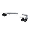 Load image into Gallery viewer, MBRP 14-17 Audi SQ5 3.0T Dual Rear Exit Axle Back w/ Quad Carbon Fiber Tips - T304 - Main Product View