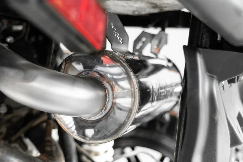 MBRP 14-22 CFMOTO ZFORCE 800 (Z8/Z8EX/800/800EX) Slip-On Exhaust System - Side View