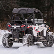 Load image into Gallery viewer, MBRP 14-22 CFMOTO ZFORCE 800 (Z8/Z8EX/800/800EX) Slip-On Exhaust System - Installation View