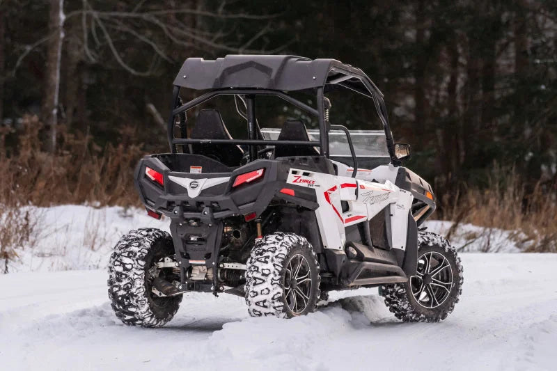 MBRP 14-22 CFMOTO ZFORCE 800 (Z8/Z8EX/800/800EX) Slip-On Exhaust System - Installation View