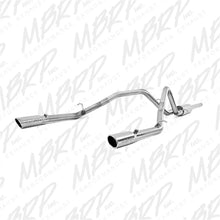 Load image into Gallery viewer, MBRP 14 Chevy/GMC 1500 Silverado/Sierra 4.3L V6/5.3L V8 Dual Split Rear T409 3in Cat Back Exhaust - Main Product View