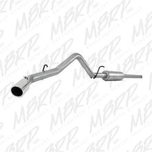 Load image into Gallery viewer, MBRP 14 Chevy/GMC 1500 Silverado/Sierra 4.3L V6/5.3L V8 Single Side Exit AL 3in Cat Back Exhaust - Main Product View