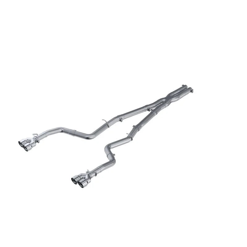 MBRP 15-16 Dodge Challenger 5.7L HEMI Cat Back Dual Split Rear - Main Product View