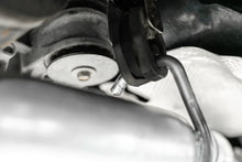Load image into Gallery viewer, MBRP 15-16 Dodge Challenger 5.7L HEMI Cat Back Dual Split Rear - Back View