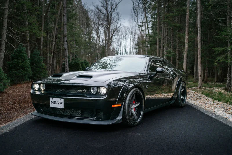 MBRP 15-16 Dodge/ Chrysler T304 Street To Race Profile Stainless Steel 3in Exhaust Conversion Kit - Installation View
