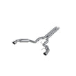 Load image into Gallery viewer, MBRP 15-17 Ford Mustang GT 5.0 3in Cat Back Dual Split Rear Race Version 4.5in Tips - Aluminized - Side View