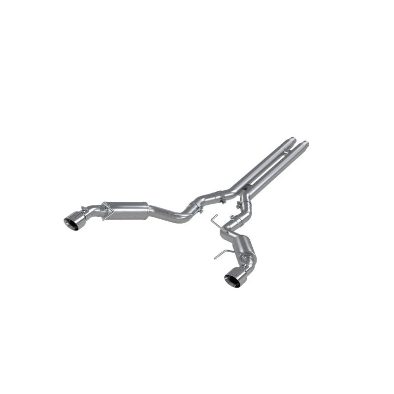 MBRP 15-17 Ford Mustang GT 5.0 3in Cat Back Dual Split Rear Race Version 4.5in Tips - T409 - Main Product View