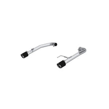 Load image into Gallery viewer, MBRP 15-17 Ford Mustang GT 5.0L T304 Stainless Steel 2.5in Axle-Back with Carbon Fiber Tips - Main Product View