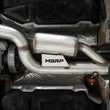 Load image into Gallery viewer, MBRP 15-18 Audi S3 304SS 3in Quad Split Rear Exit C/B System - Side View