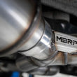 Load image into Gallery viewer, MBRP 15-18 Audi S3 304SS 3in Quad Split Rear Exit C/B System - Back View