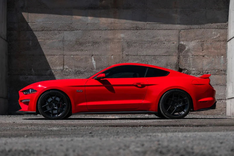 MBRP 15-19 Ford Mustang GT 2.5in Resonator Delete X-Pipe - AL - Installation View