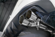 Load image into Gallery viewer, MBRP 15-19 Subaru WRX 2.0L/STI 2.5L 2.5in Dual Split Rear Exit w/ 3.5in CF Tips - T304 - Back View