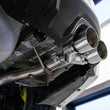 Load image into Gallery viewer, MBRP 15-19 Subaru WRX 2.0L/STI 2.5L 2.5in Dual Split Rear Exit w/ 3.5in Tips - T304 - Side View