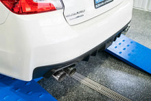 Load image into Gallery viewer, MBRP 15-19 Subaru WRX 2.0L/STI 2.5L 2.5in Dual Split Rear Exit w/ 3.5in Tips - T304 - Installation View