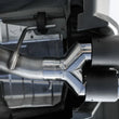 Load image into Gallery viewer, MBRP 15-19 Subaru WRX 2.0L/STI 2.5L 3in Dual Split Rear Exit w/ 3.5in CF Tips - T304 (Race Version) - Back View