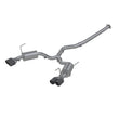 Load image into Gallery viewer, MBRP 15-19 Subaru WRX 2.0L/STI 2.5L 3in Dual Split Rear Exit w/ 3.5in CF Tips - T304 Street Version - Main Product View