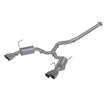Load image into Gallery viewer, MBRP 15-19 Subaru WRX 2.0L/STI 2.5L 3in Dual Split Rear Exit w/ 3.5in Tips - T304 (Street Version) - Main Product View