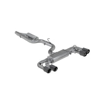 Load image into Gallery viewer, MBRP 15-19 VW Golf R 3 in Cat Back w/ 4 in OD Quad Carbon Fiber Tips - T304 - Main Product View