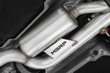 Load image into Gallery viewer, MBRP 15-19 VW Golf R 3 in Cat Back w/ 4 in OD Quad Carbon Fiber Tips - T304 - Back View