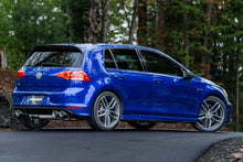 Load image into Gallery viewer, MBRP 15-19 VW Golf R 3 in Cat Back w/ 4 in OD Quad Carbon Fiber Tips - T304 - Installation View