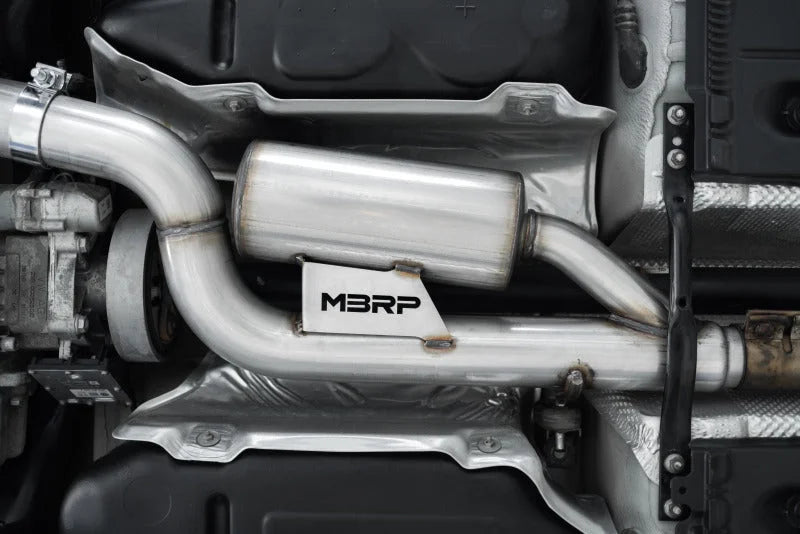 MBRP 15-19 VW Golf R 3in Cat Back Single Exit Exhaust Pro Series w/ Valve Delete - T304 - Additional View 7