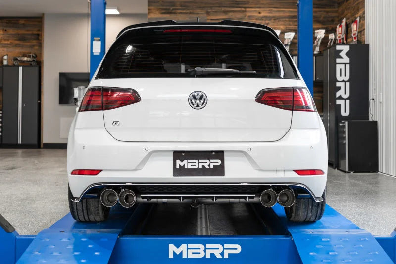 MBRP 15-19 VW Golf R 3in Cat Back Single Exit Exhaust Pro Series w/ Valve Delete - T304 - Additional View 12