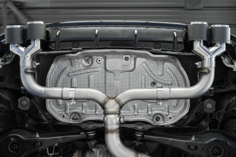 MBRP 15-19 VW Golf R MK7/MK7.5 3in T304 Cat Back Exhaust w/ Carbon Fiber Tips - Additional View 6