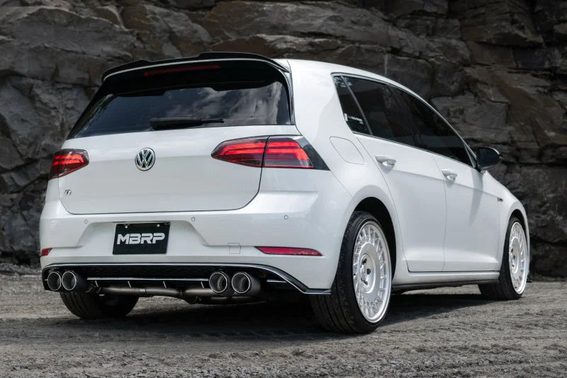 MBRP 15-19 VW Golf R MK7/MK7.5 3in T304 Cat Back Exhaust w/ Carbon Fiber Tips - Additional View 7