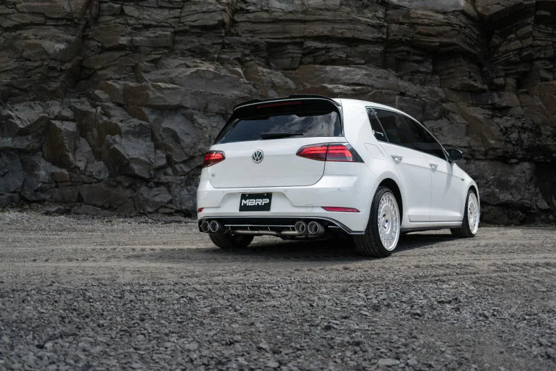 MBRP 15-19 VW Golf R MK7/MK7.5 3in T304 Cat Back Exhaust w/ Carbon Fiber Tips - Additional View 14