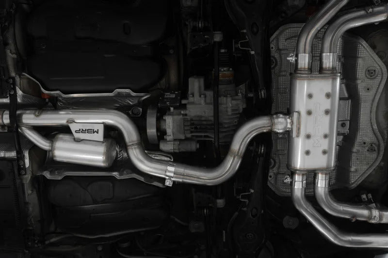 MBRP 15-20 Audi S3 T304 Stainless Steel Cat - Active - Side View