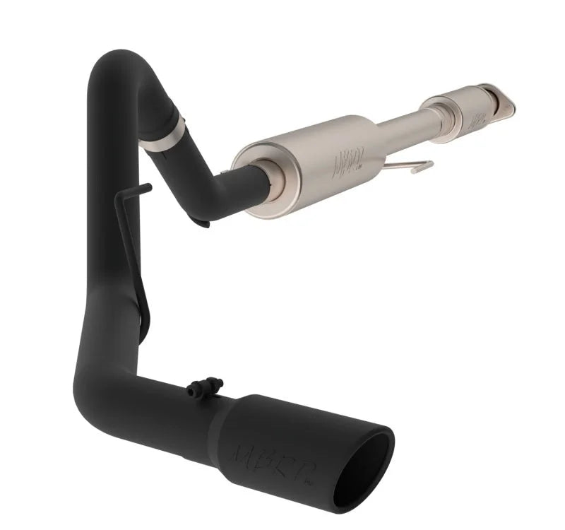 MBRP 15-20 Ford F-150 5.0L 3in Cat Back Single Side Exit Black Exhaust System - Main Product View