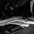 Load image into Gallery viewer, MBRP 15-20 Ford F150 Pre-Axle 4in OD Tips Dual Outlet 3in Black Coated Cat Back Exhaust - Back View